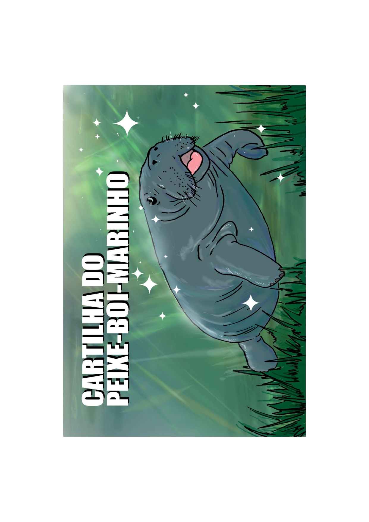capa de Cartilha do Peixe-Boi-Marinho